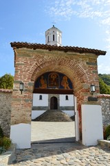 Naklejka premium an old Serbian Orthodox monastery