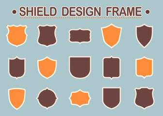 シールド　アイコン　セット