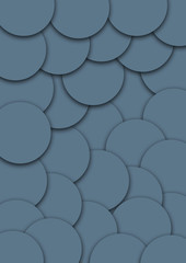 abstract background with blue circles