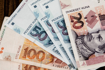 Croatian 20, 50 ,100  Kuna banktons