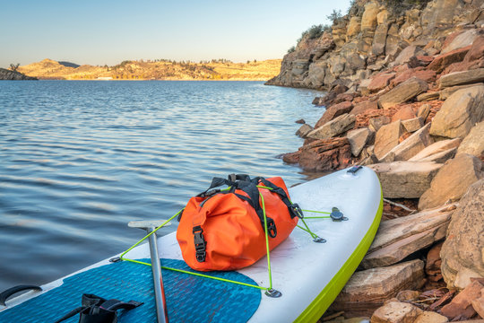 Inflatable Stand Up Paddleboard With Waterproof Duffel