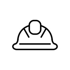 Safety helmet icon