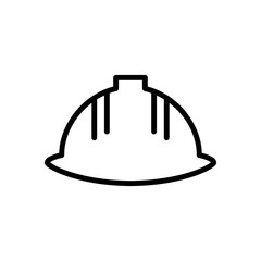 Safety helmet icon