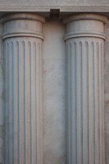 Greek style columns