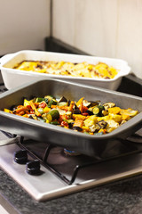 warm food