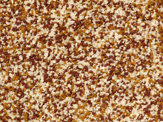 Color small stone wall texture background, ground stone washed floor, Multi-colored stones in detail.