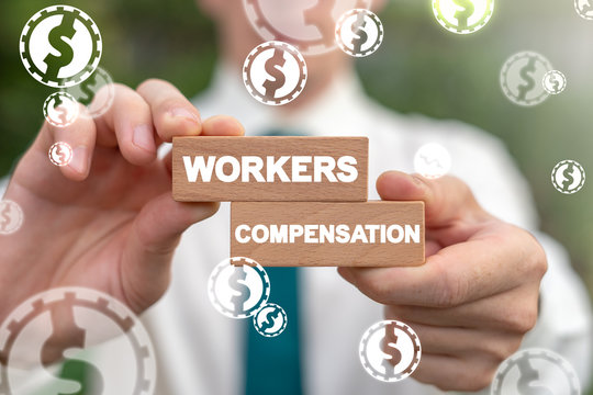 Workers Financial Compensation Insurance Business Industry Concept.