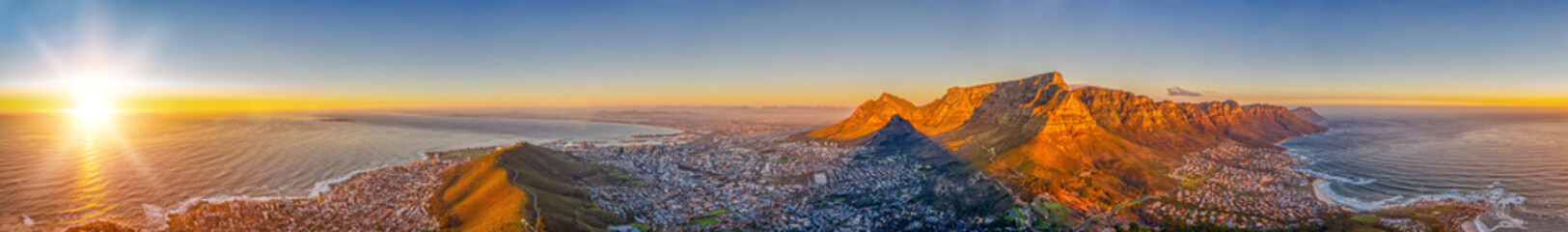Cape Town aerial view
