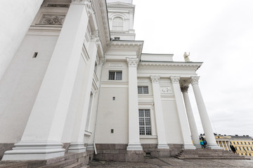 Helsinki, Finland. Helsingin tuomiokirkko (Helsinki Cathedral), a Finnish Evangelical Lutheran...