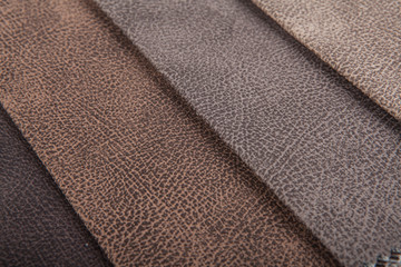 Samples of textile materials
