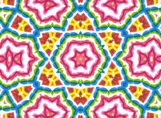 Background with abstract bright color pattern