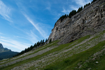 Montagne en été