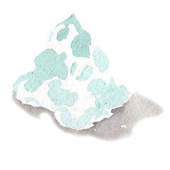 Medical pharmacy symbol. Watercolor background illustration set. Isolated pharmacy illustration element.