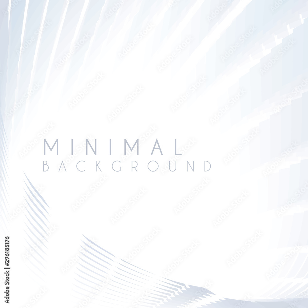 Poster White abstract minimal background. Subtle vector pattern