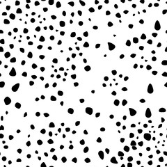 black spot pattern vector illustration 