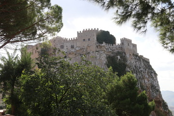Il castello di Caccamo, Sicilia