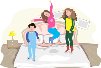 pajama party, graphics,