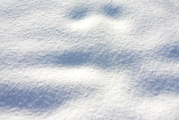 Fototapeta premium snow with bumps