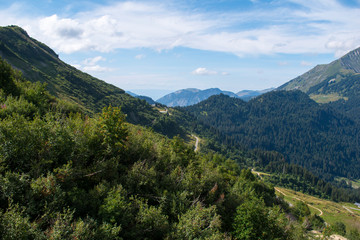Fototapeta na wymiar Montagne paysage