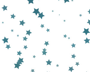 set of snowflakes