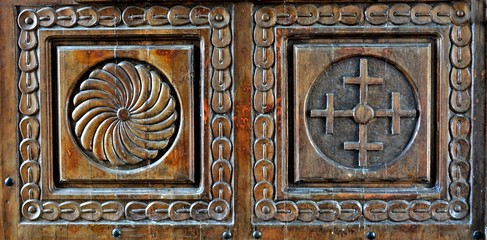 traditional wood engraving