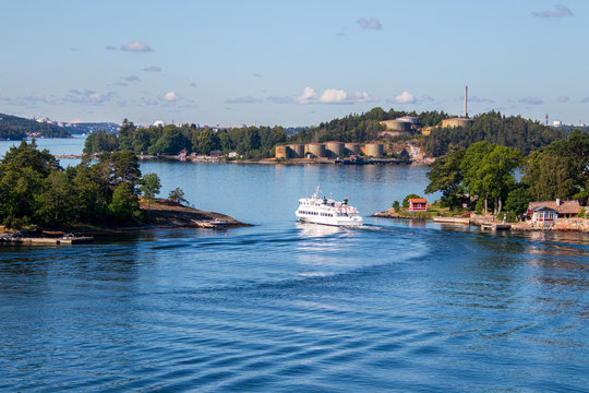 The Stockholm archipelago in Sweden.