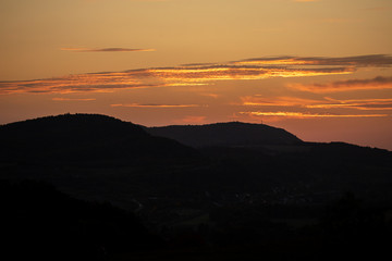 Morgenstimmung im Thüringer Wald