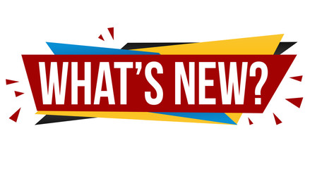 What's new banner design