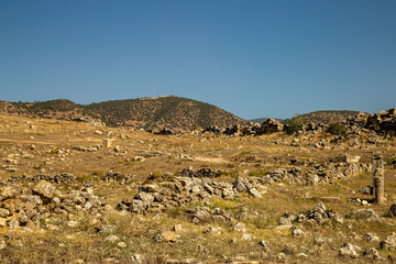 The ancient city of Hierapolis and the sources of Pamukkale