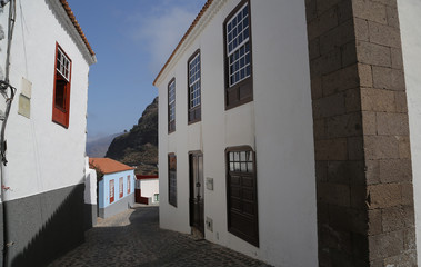 Obraz premium Agulo, La Gomera, Santa Cruz de Tenerife, Islas Canarias, España