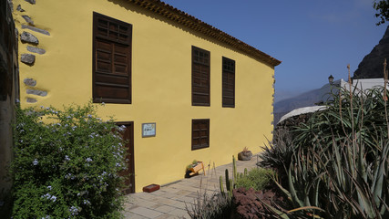 Fototapeta premium Casa de José Aguiar, Agulo, La Gomera, Santa Cruz de Tenerife, Islas Canarias, España