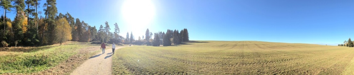 Obraz premium Herbst-Landschaft (Felsenmeer) im Wental