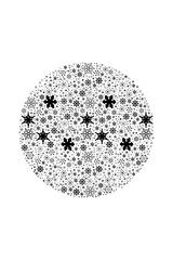 xmas elements and decorations.