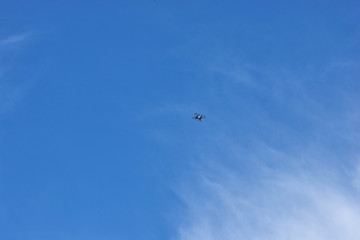 drone in the air