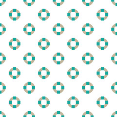 Simple square geometric vector design