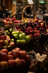 fresh produce at market