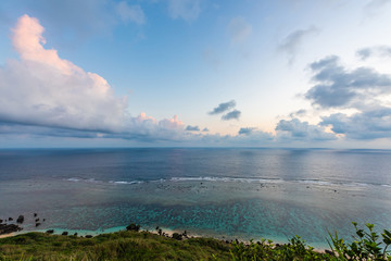 宮古島の海　Beautiful beach in Miyakojima Island, Okinawa.