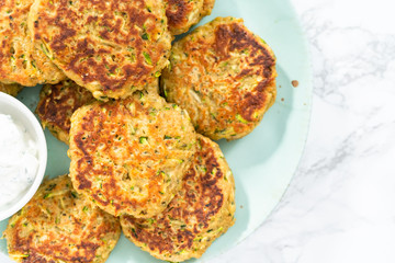 Zucchini cakes