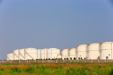 Oil storage tank, industrial equipment