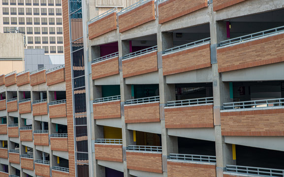 parallel line parking garage