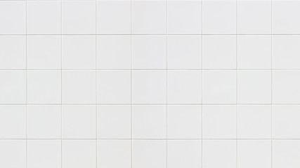 White tile wall texture for the decoration of the bedroom .