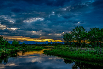 River Sunset