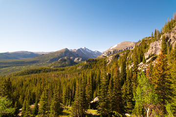 Rocky Mountain National Park, Colorado in the summer time