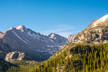Rocky Mountain National Park, Colorado in the summer time