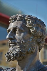 Naklejka premium statue from the Alba Carolina Fortress of Romania