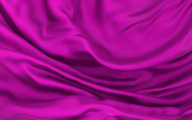 Abstract silk in the wind