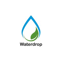 Water Drop Logo template vector icon illustration design 