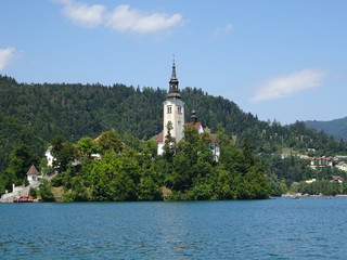 Fototapeta na wymiar Bled - Slovenia