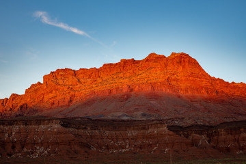 Red Cliff at Sunset