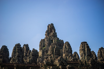 Fototapeta na wymiar Bayon Temple, Angkor Thom, Cambodia